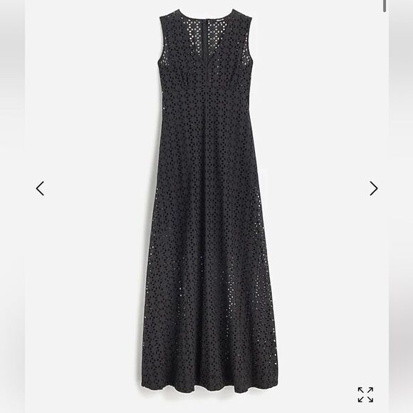 Madewell Eyelet V-Neck Maxi Dress - Picture 1 of 8